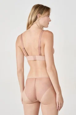 Clearance ETAM Sujetador triángulo sin aros de tul BLUSH