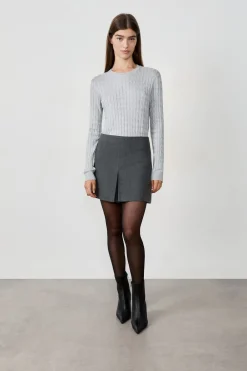 Hot ETAM Suéter cuello redondo GRIS