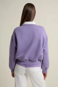 Discount ETAM Sweatshirt manches longues VIOLET