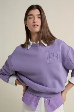 Discount ETAM Sweatshirt manches longues VIOLET