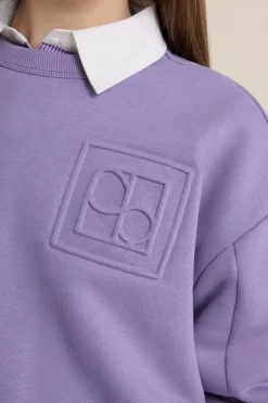 Discount ETAM Sweatshirt manches longues VIOLET