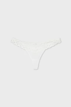 Discount ETAM Tanga bordado CRUDO