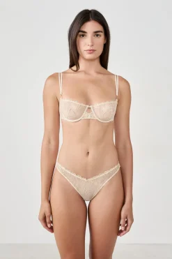 Outlet ETAM Tanga bordado ORO
