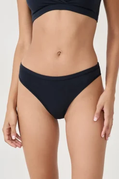Best ETAM Tanga de algodón NEGRO