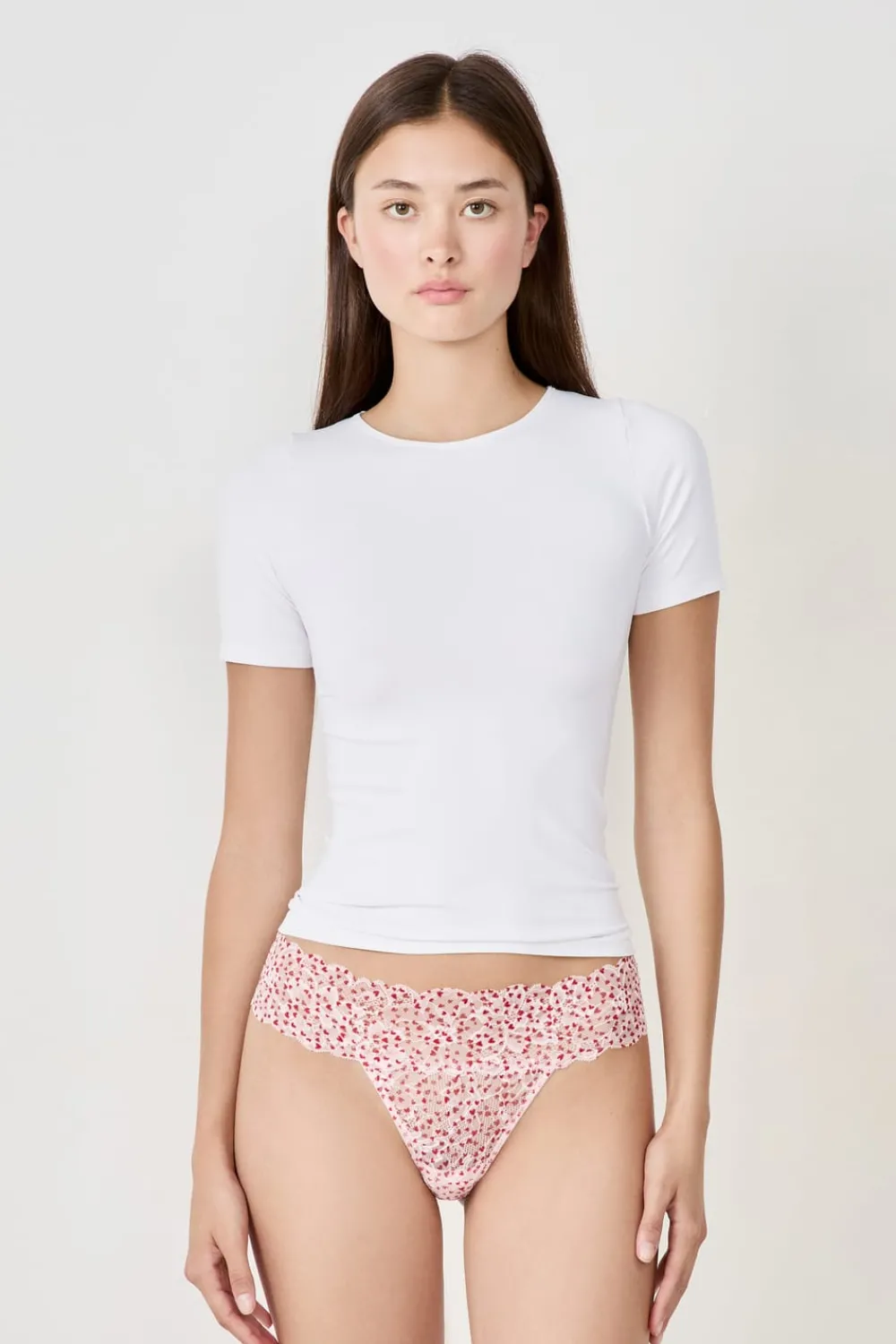 Sale ETAM Tanga de encaje ESTAMPADO