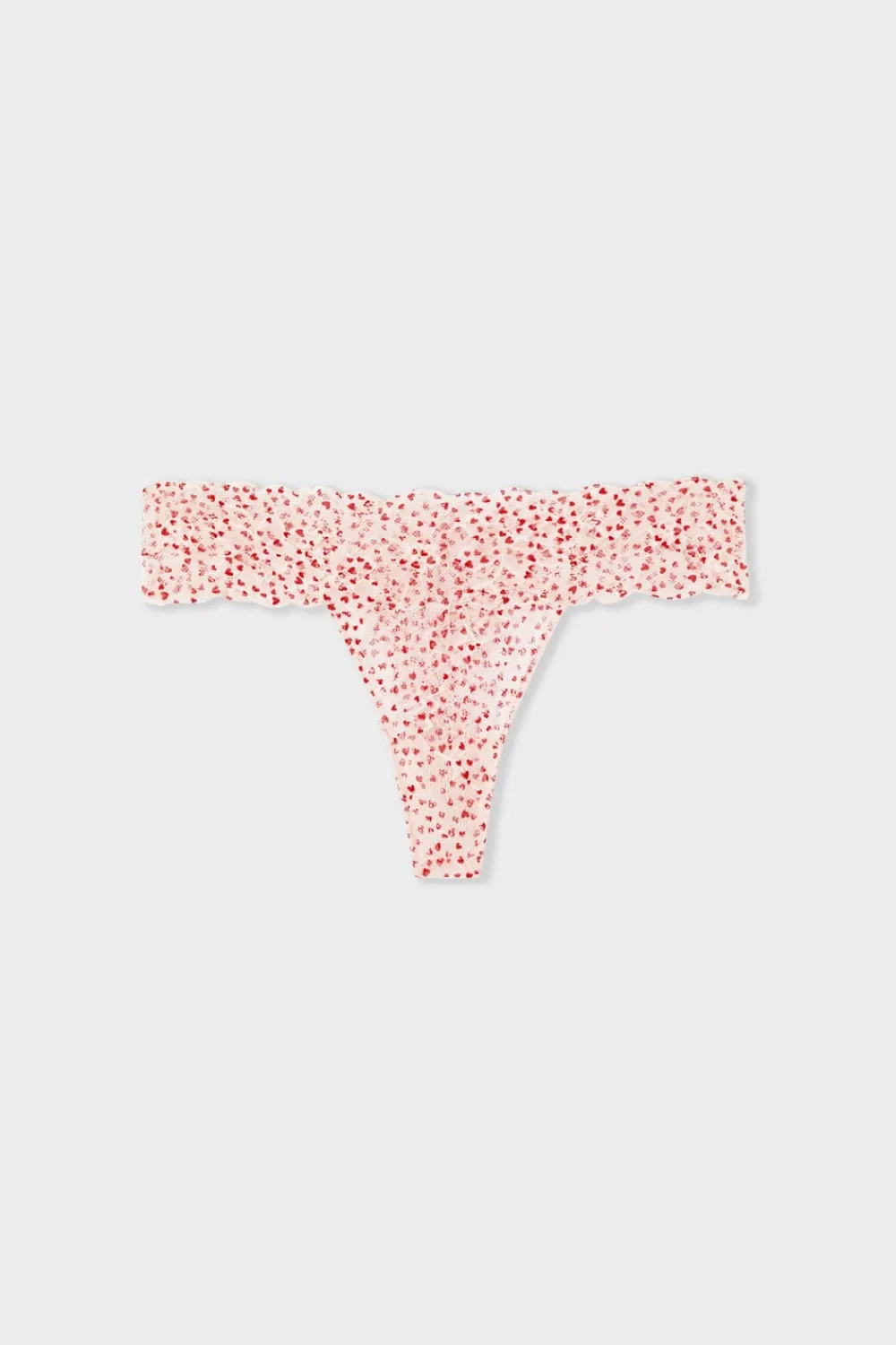 Sale ETAM Tanga de encaje ESTAMPADO