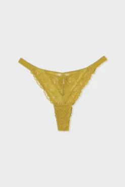 Best ETAM Tanga de encaje ANIS