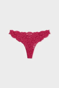 Sale ETAM Tanga de encaje F&Uacute;SIA