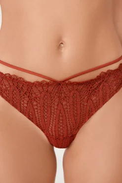 Hot ETAM Tanga de encaje MARR&Oacute;N