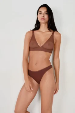Hot ETAM Tanga de malla MARR&Oacute;N