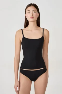 Best ETAM Tanga de microfibra NEGRO