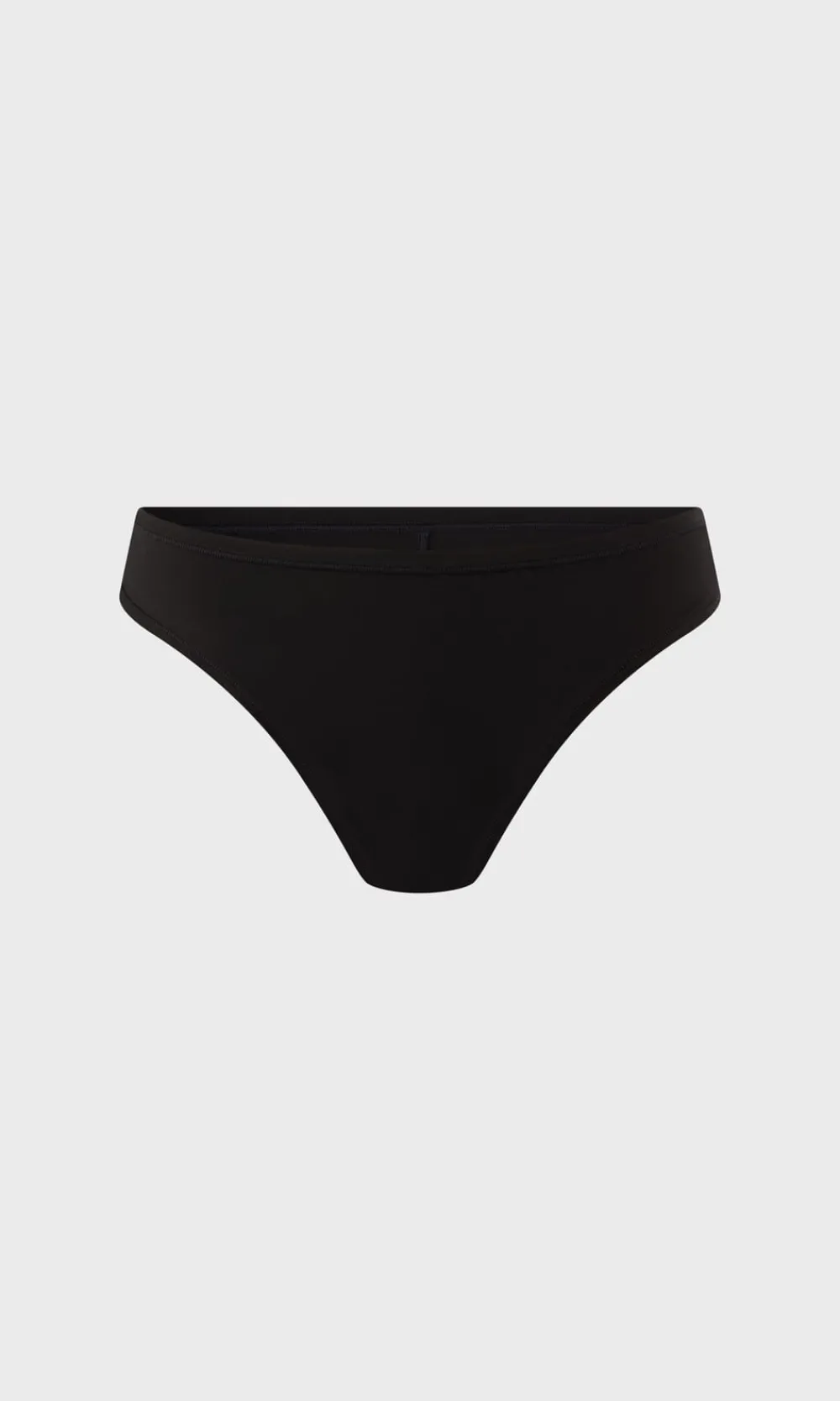 Best ETAM Tanga de microfibra NEGRO