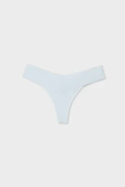 ETAM Tanga de microfibra AZUL CIELO