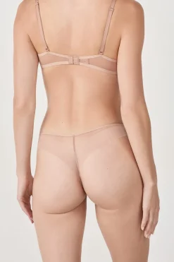 Online ETAM Tanga de tul BLUSH