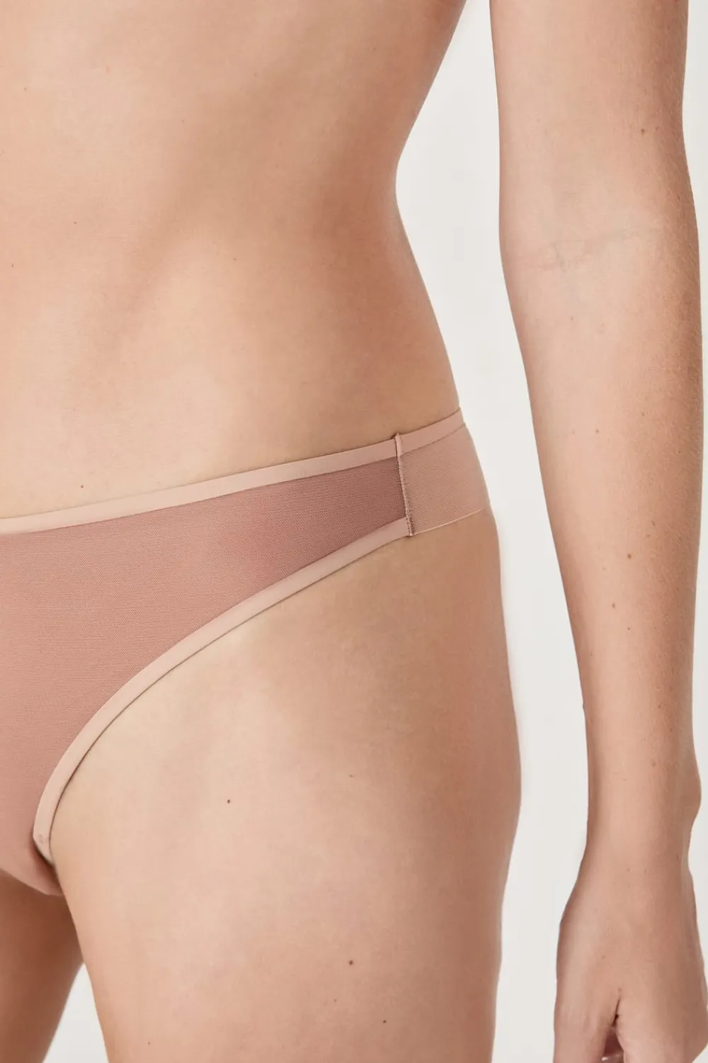 Online ETAM Tanga de tul BLUSH