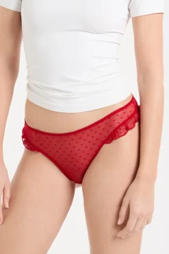 Online ETAM Tanga de tul CARDINAL