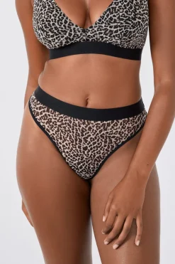 Discount ETAM Tanga de tul x Lemonade Dolls NOIR