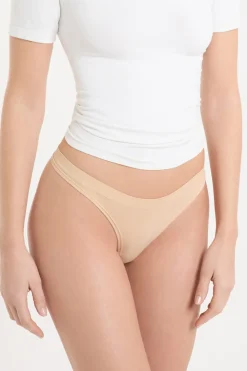 Discount ETAM Tanga sin costuras lino