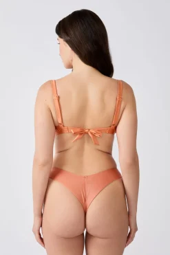 Online ETAM Top bikini NARANJA