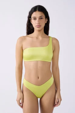 Discount ETAM Top bikini asimétrico ANIS
