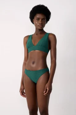 ETAM Top bikini triangular ESMERALDA