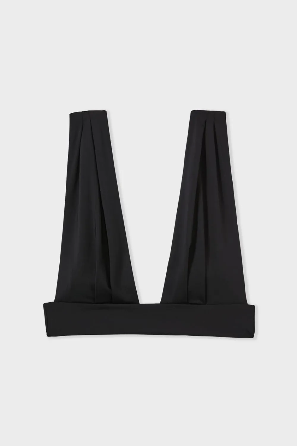 Clearance ETAM Top bikini triangular NEGRO