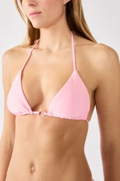 Hot ETAM Top bikini triangular sin aros ROSA