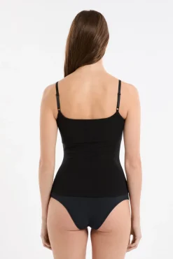 Hot ETAM Top con sujetador integrado NEGRO