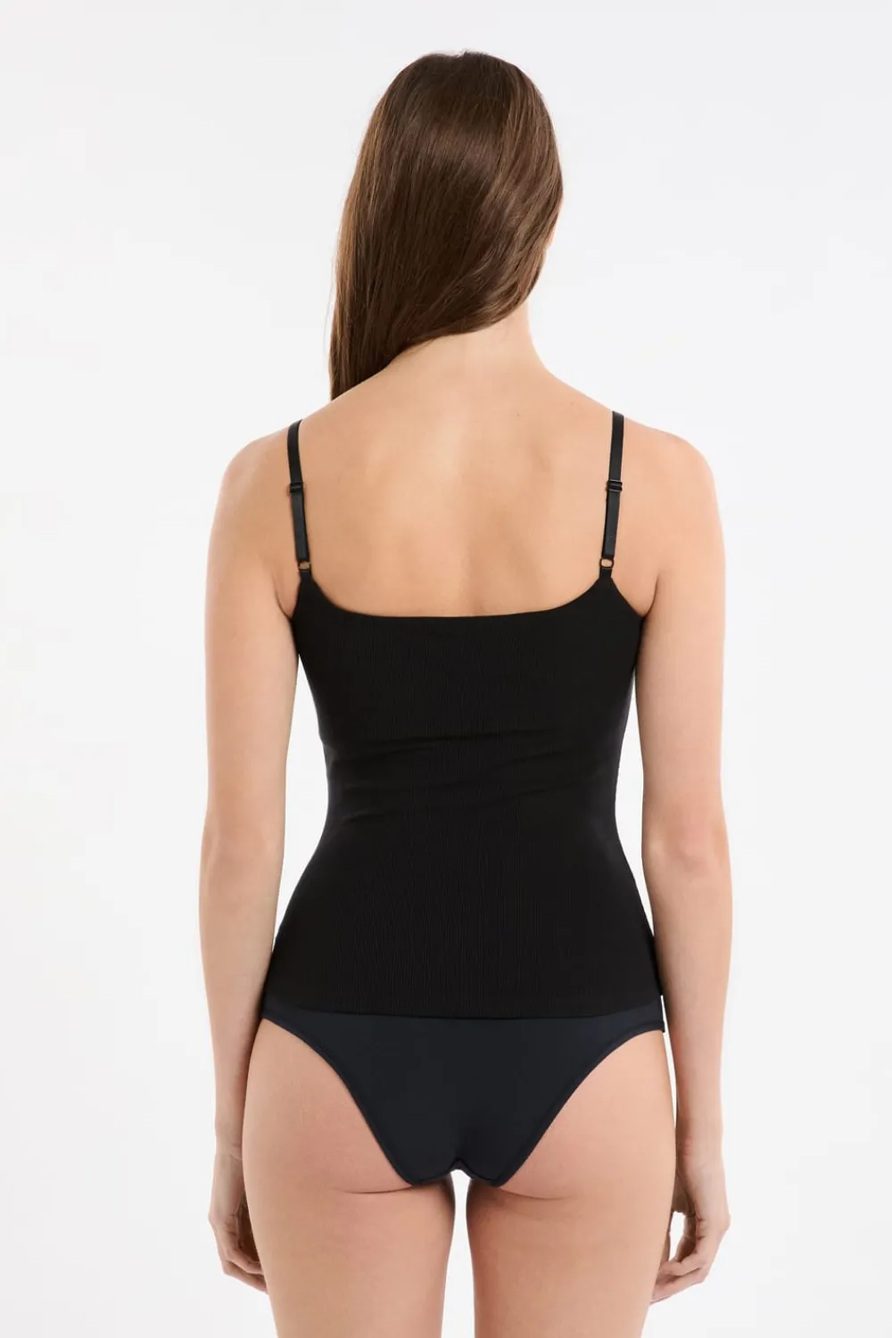 Hot ETAM Top con sujetador integrado NEGRO