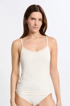 Sale ETAM Top de tejido térmico CRUDO