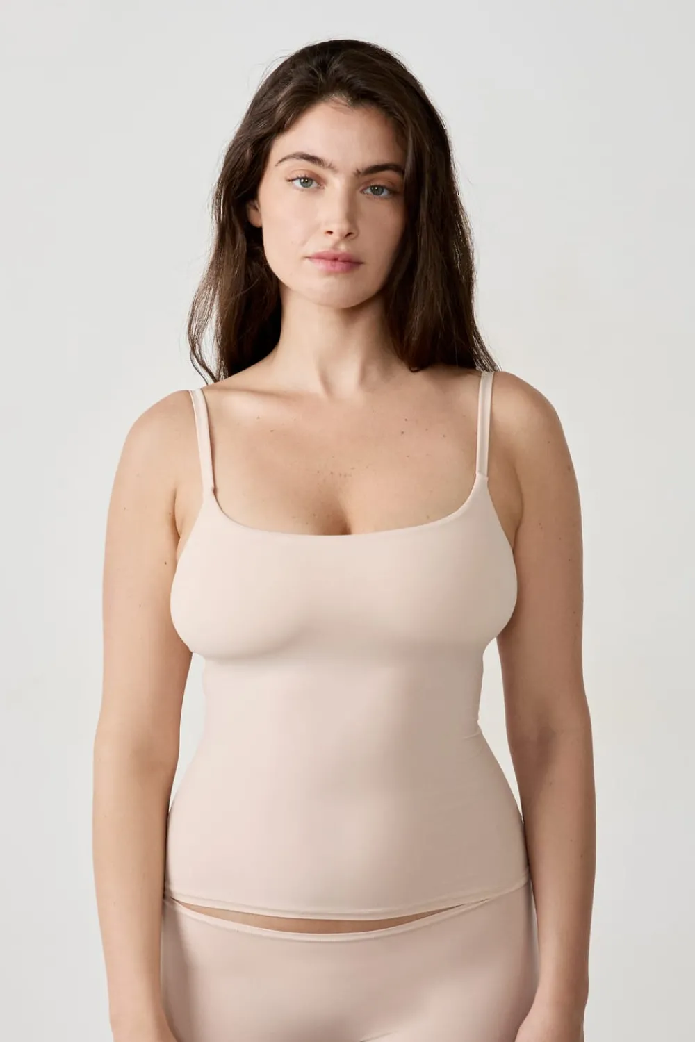 Sale ETAM Top de tirantes de microfibra LINO