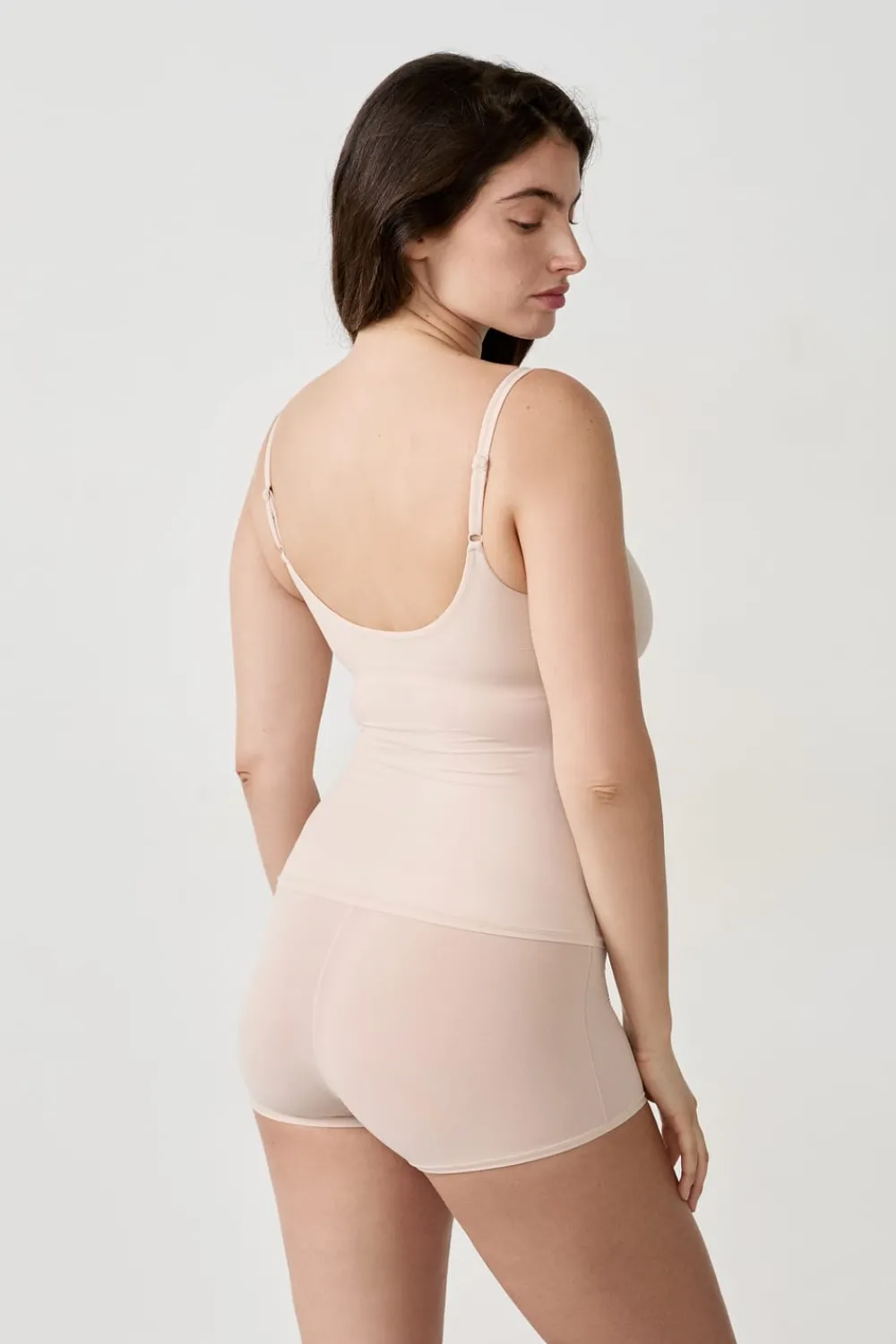 Sale ETAM Top de tirantes de microfibra LINO