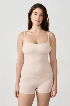 Sale ETAM Top de tirantes de microfibra LINO