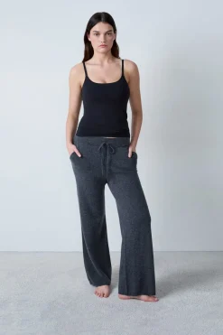 Hot ETAM Top de tirantes finos de lactancia NEGRO