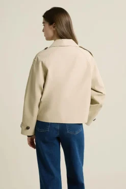New ETAM Trench court BEIGE