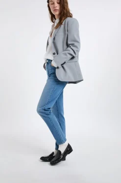 Best ETAM Vaqueros de corte slim AZUL REAL