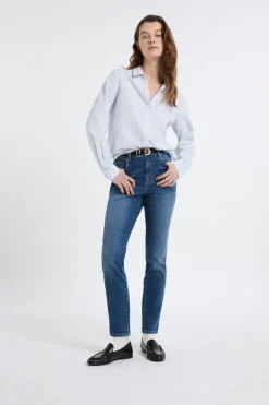 Hot ETAM Vaqueros de corte slim AZUL NOCHE