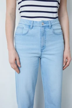 Best ETAM Vaqueros de pata ancha AZUL