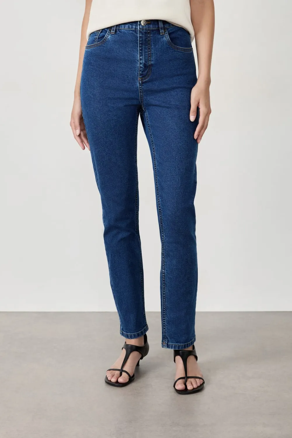 New ETAM Vaqueros slim-fit AZUL REAL