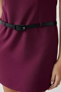 ETAM Vestido corto con cinturón CASSIS