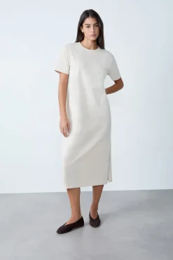 ETAM Vestido largo CRUDO