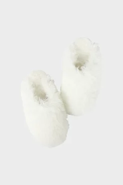 ETAM Zapatillas destalonadas de tejido ultrasuave crudo