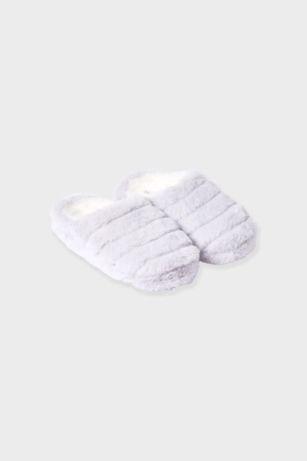 Online ETAM Zapatillas destalonadas de tejido ultrasuave GRIS