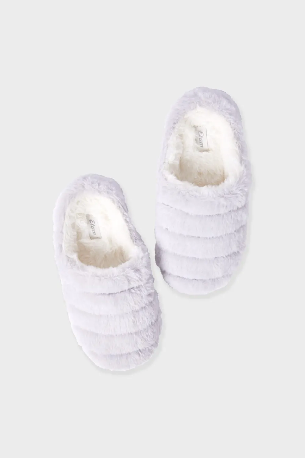 Online ETAM Zapatillas destalonadas de tejido ultrasuave GRIS